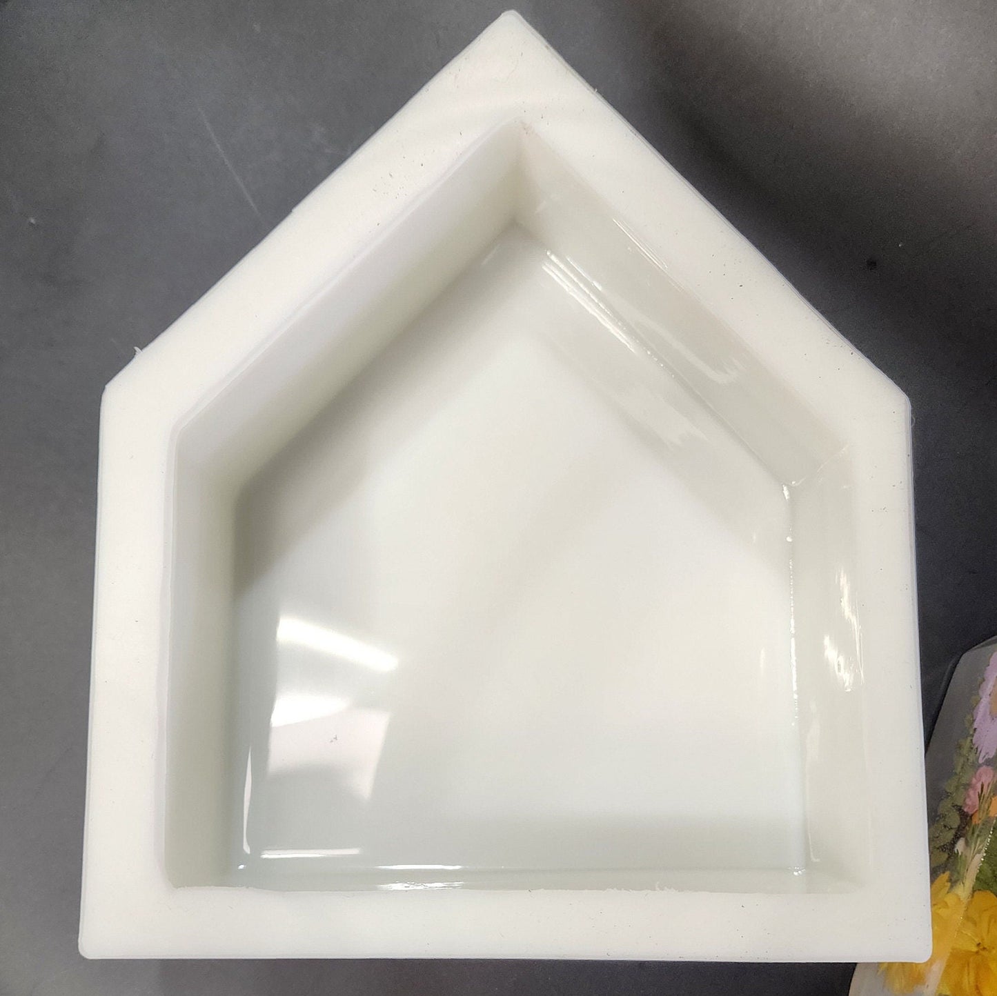 Large House Silicone Mold: Resin Crafting (5.9 x 6.7 x 2 8 inches)