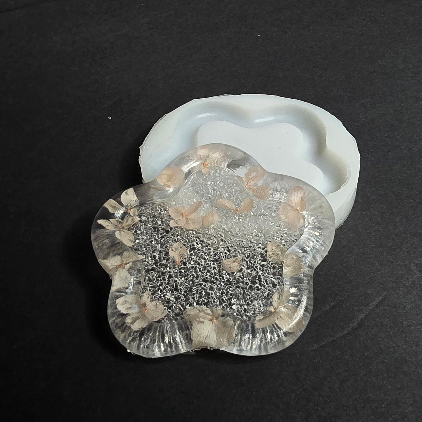 Flower Ring Holder Silicone Mold – Resin Jewelry Tray