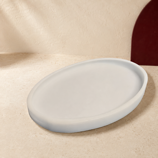 Oval Tray Silicone Mold: Resin Art, Platinum Silicone