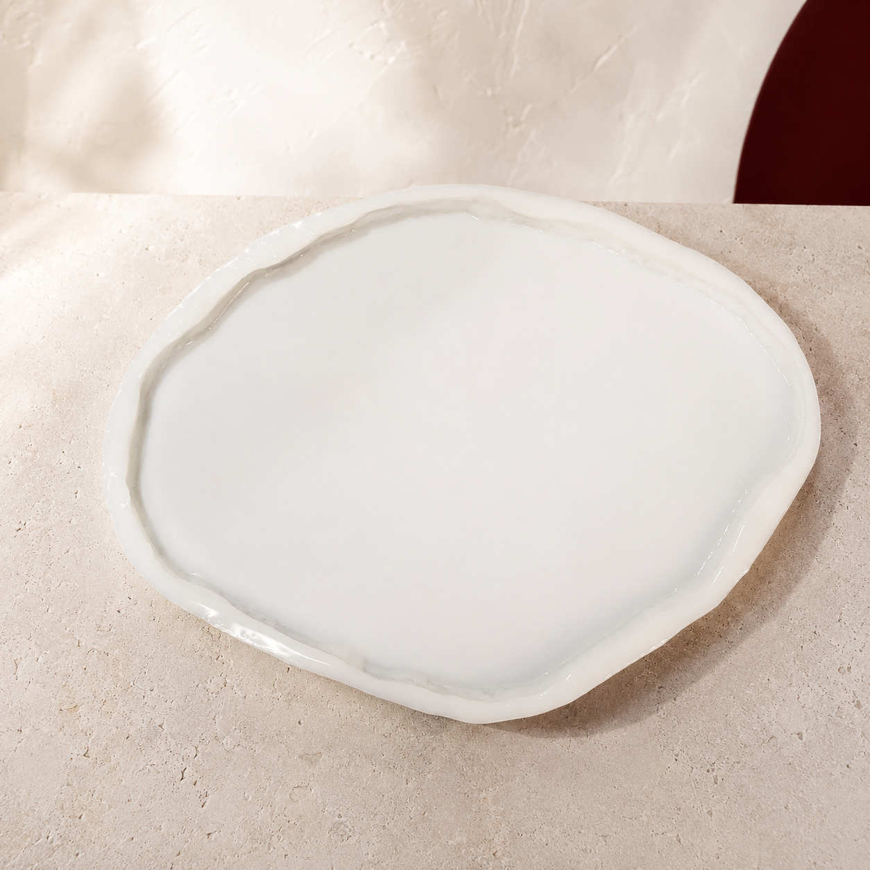 Geode Tray Silicone Mold - Resin Art, Irregular Shape (15x11")