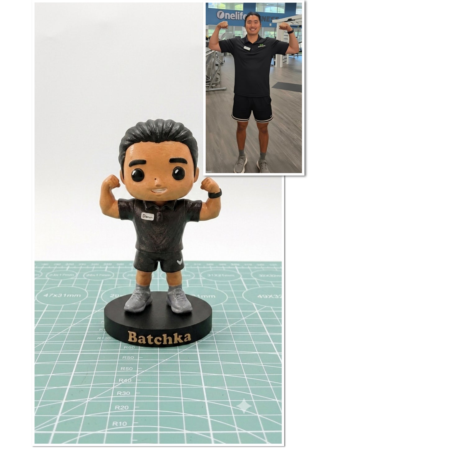 Custom 3D Mini Figurine Funko Pop Style