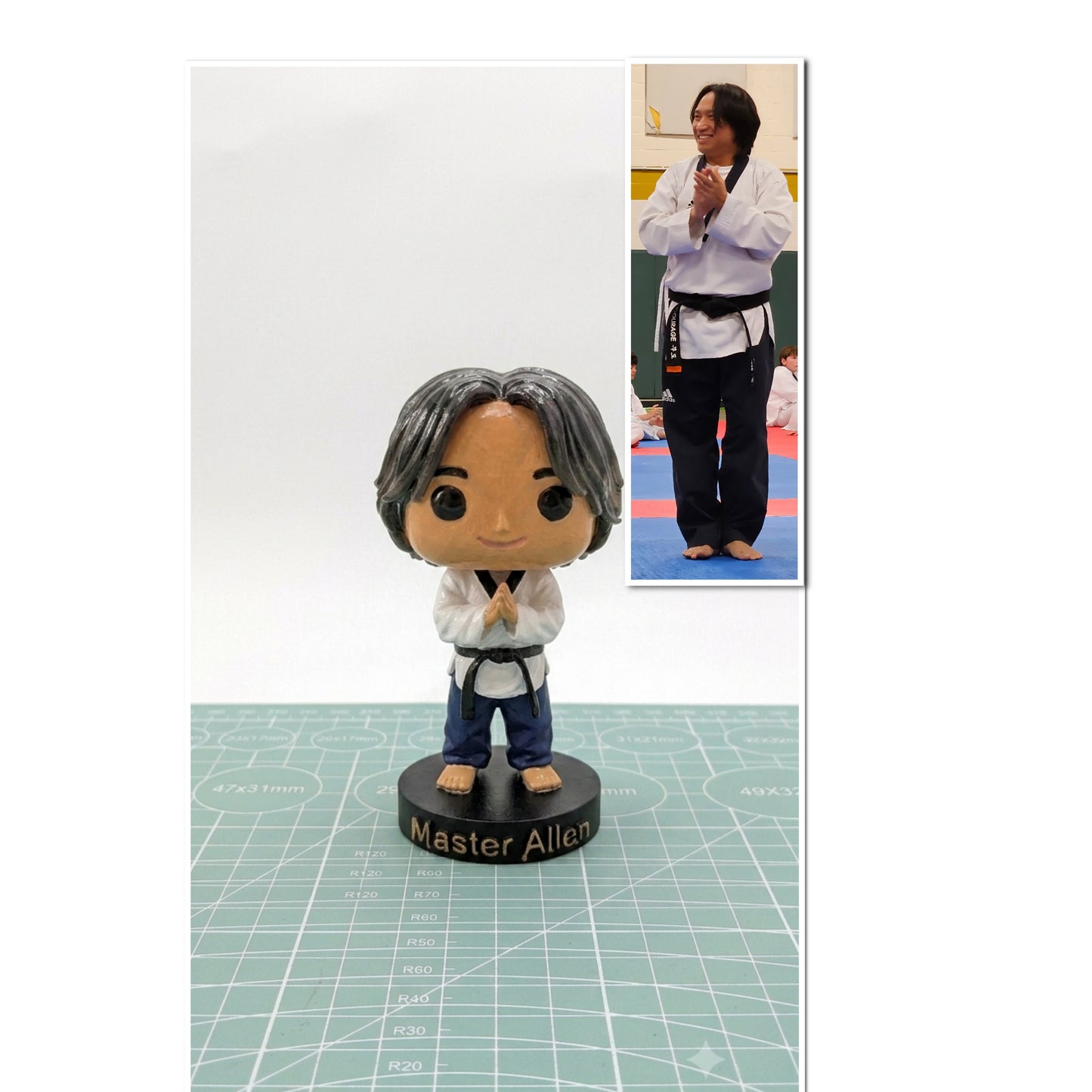 Custom Chibi Figurine - Personalized Cute 3D Anime Style Mini Figure