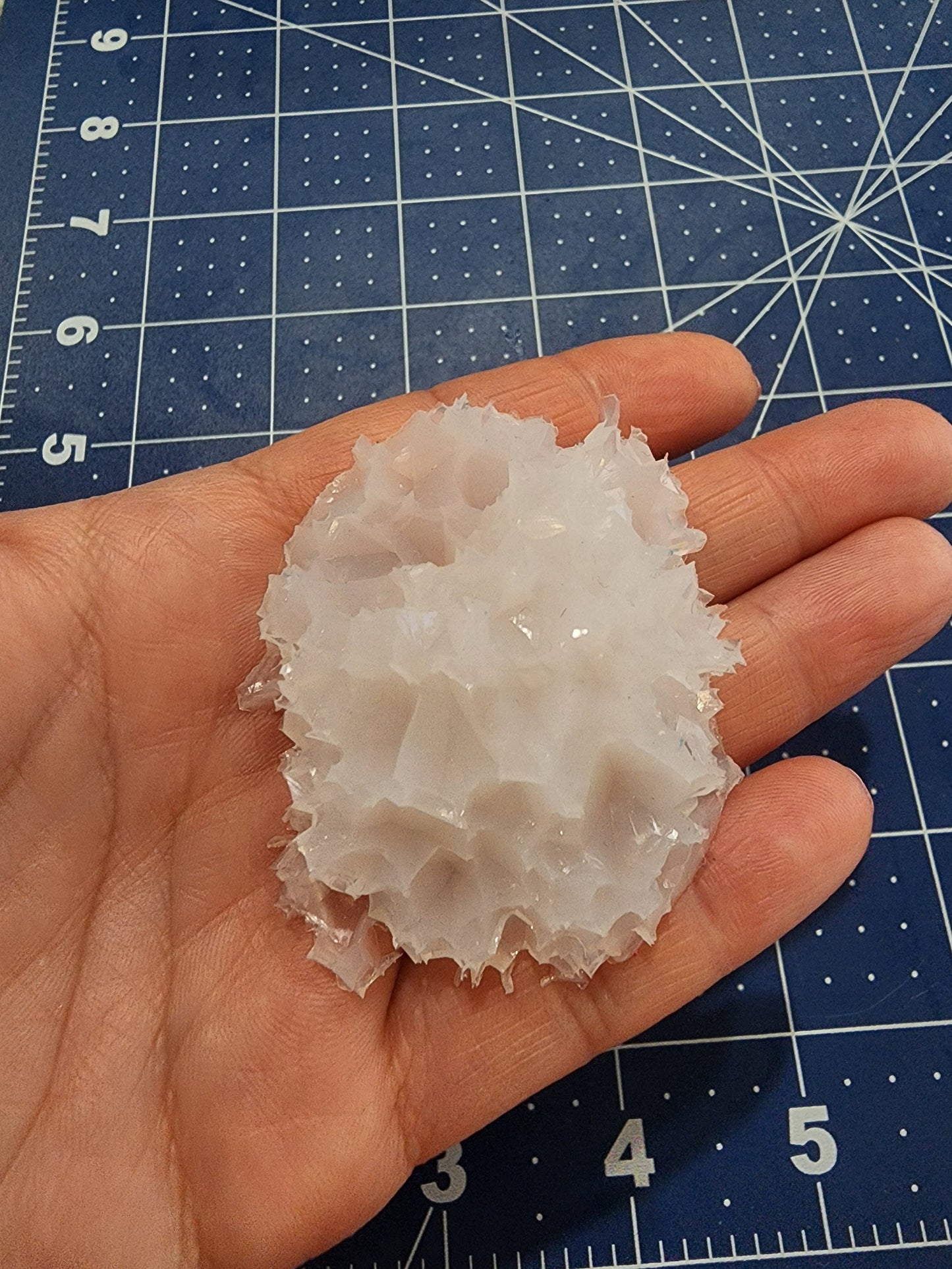 Mini Druzy Insert Silicone Mold for Resin casting