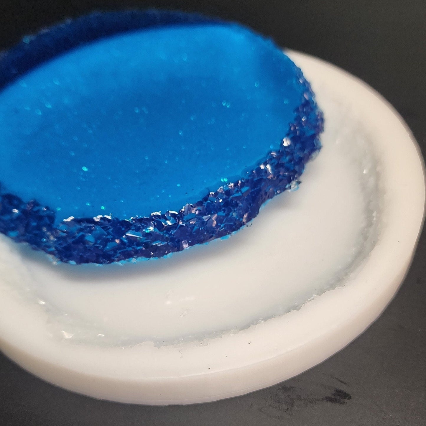 Crystal Edge Coaster Silicone Mold – Resin Art Casting