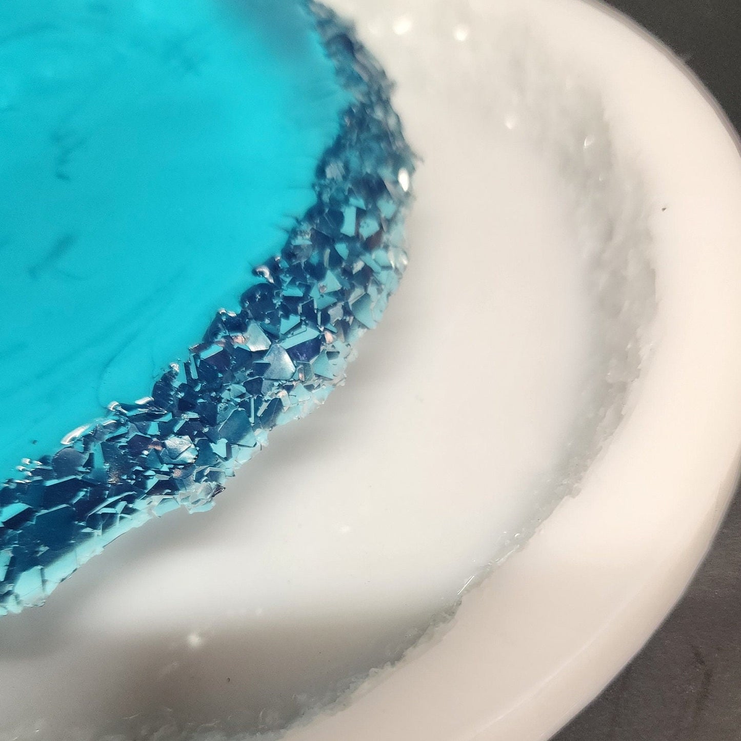 Crystal Edge Coaster Silicone Mold – Resin Art Casting
