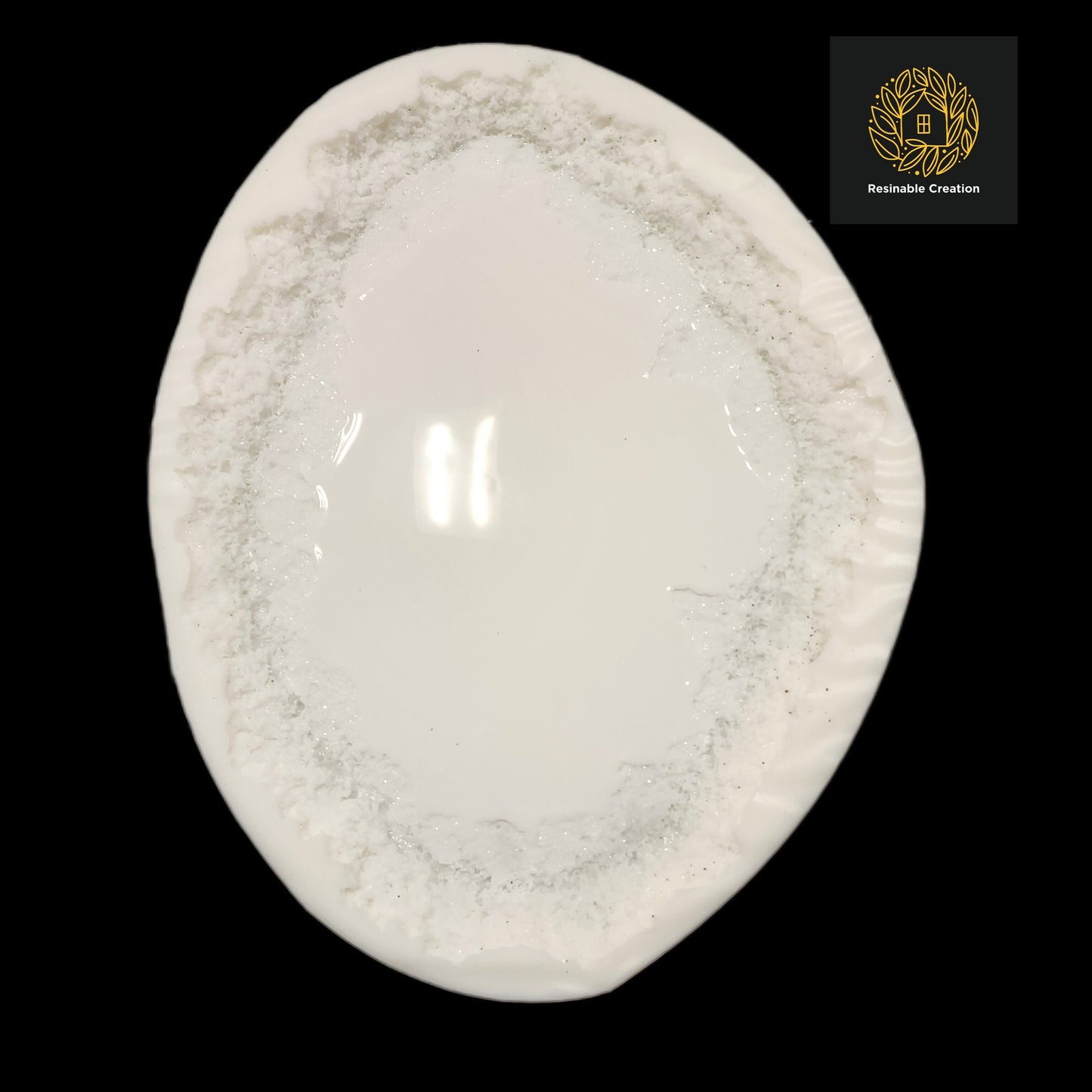 Giant Geode Tray Silicone Mold – Resin Art, Crystal Edges