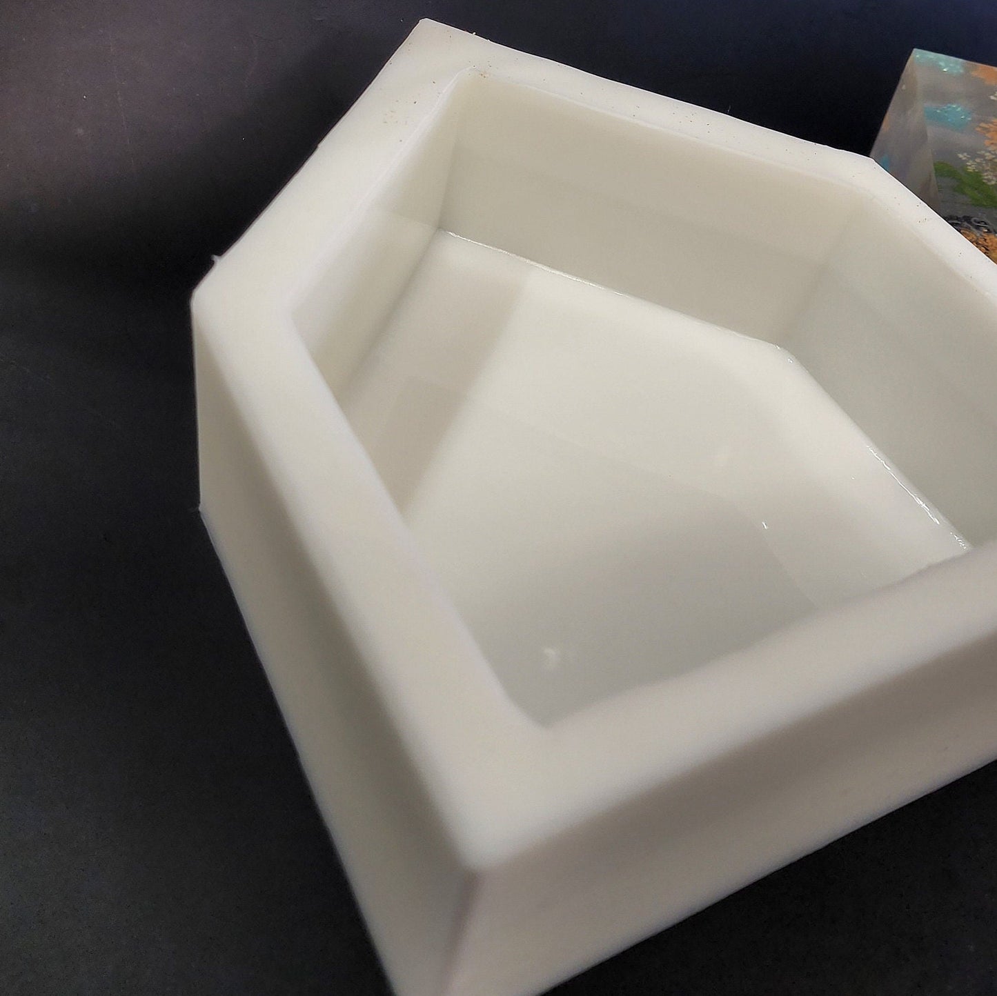Large House Silicone Mold: Resin Crafting (5.9 x 6.7 x 2 8 inches)