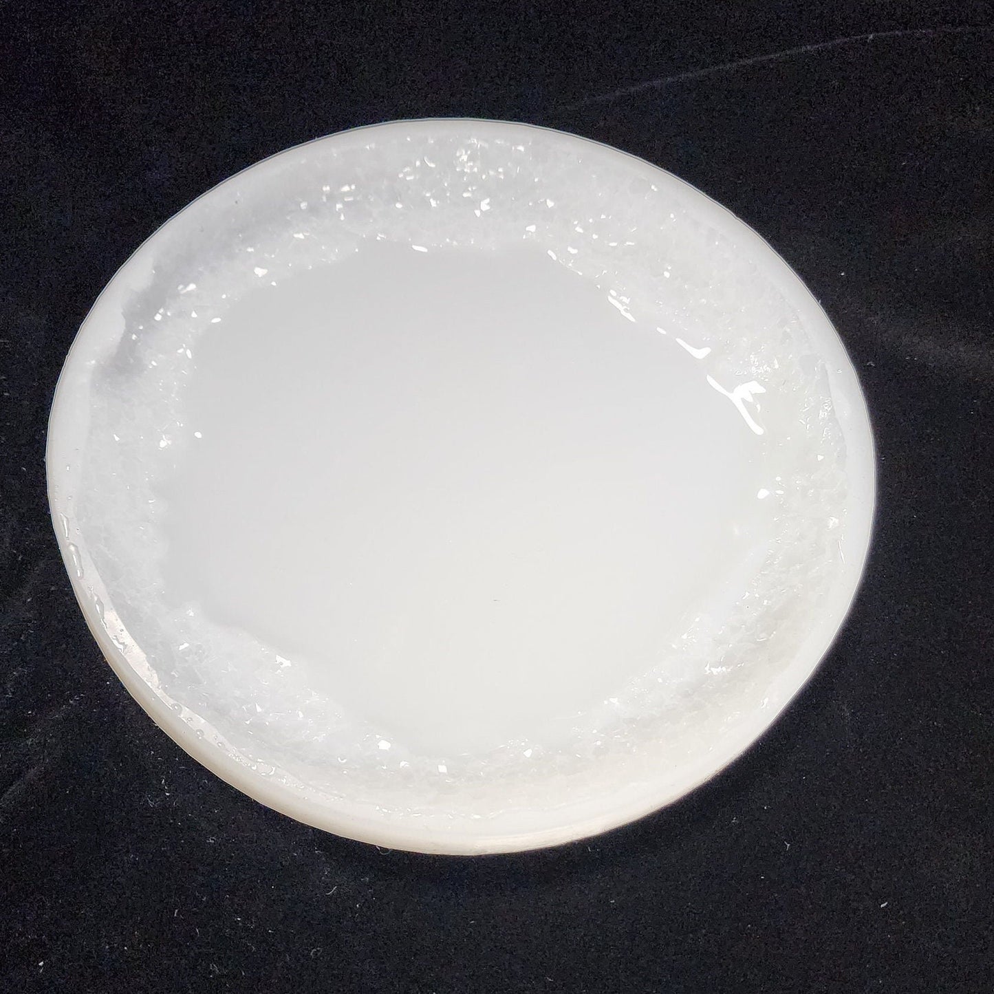 7" Crystal Edge Silicone Mold – Resin Art Tray