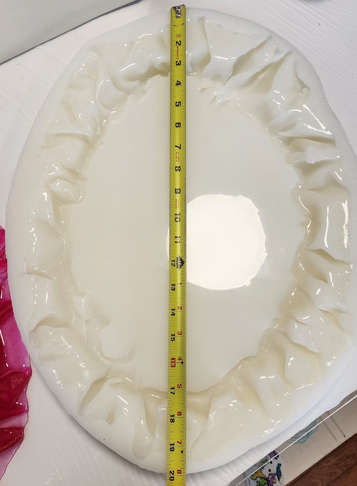 Giant Geode Tray Silicone Mold – 19x14 Inch Resin Art