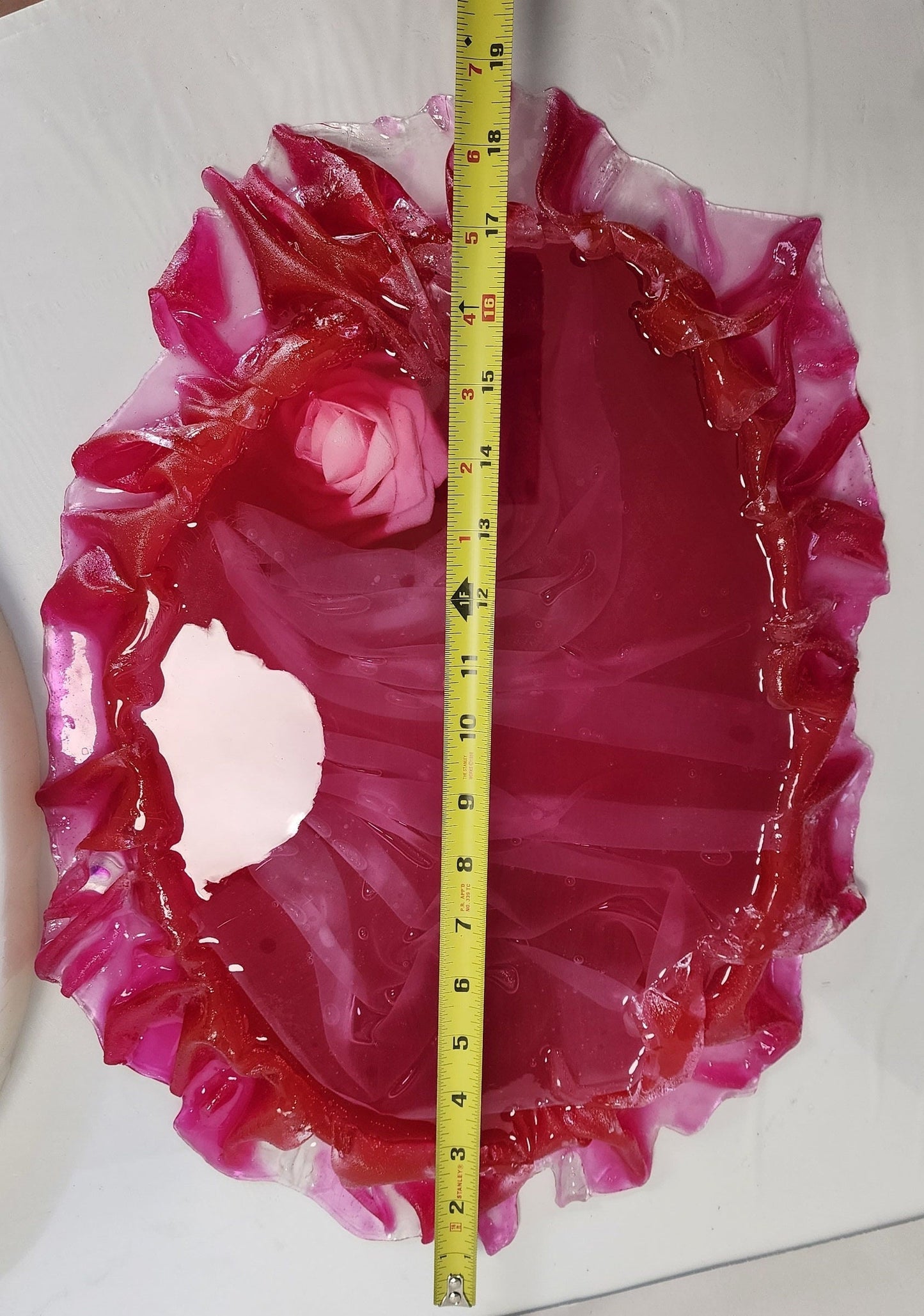 Giant Geode Tray Silicone Mold – 19x14 Inch Resin Art