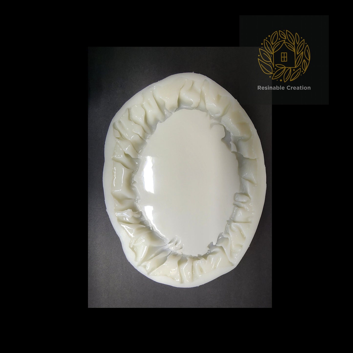 Giant Geode Tray Silicone Mold – 19x14 Inch Resin Art