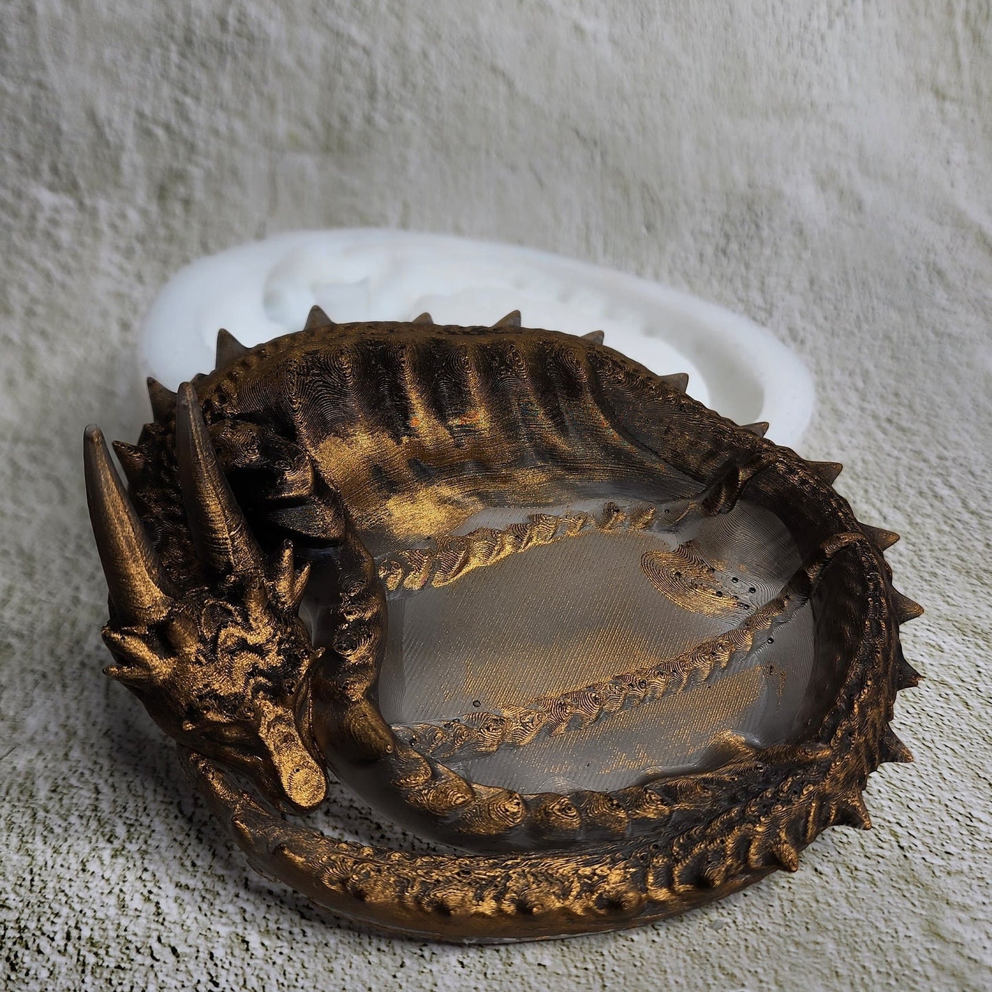 Dragon Ring/Jewelry Tray Silicone Mold - Resin Art