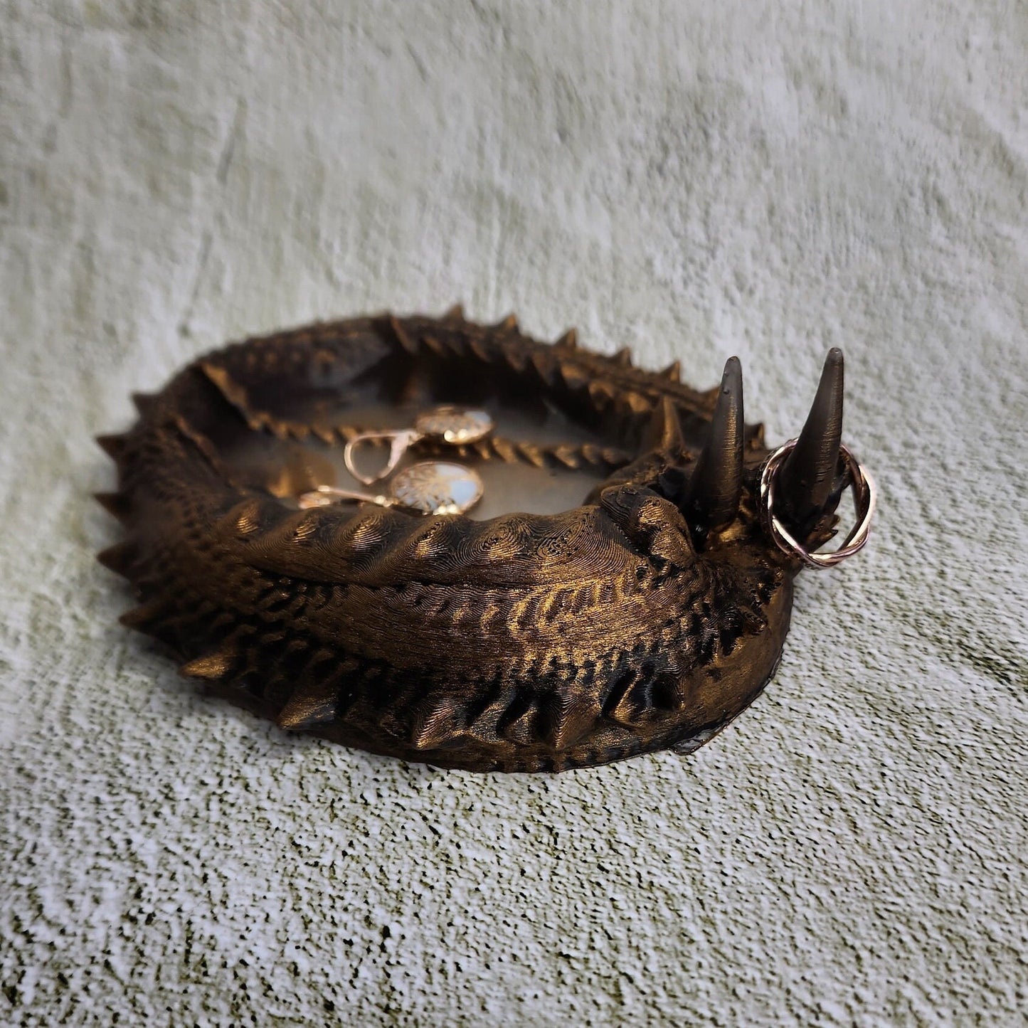 Dragon Ring/Jewelry Tray Silicone Mold - Resin Art