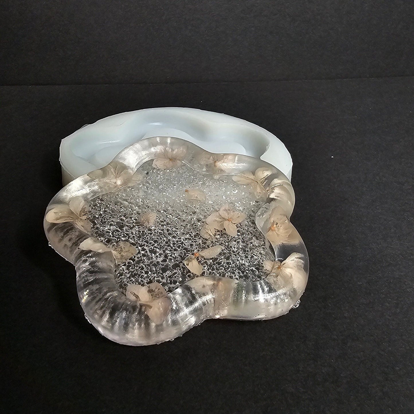 Flower Ring Holder Silicone Mold – Resin Jewelry Tray
