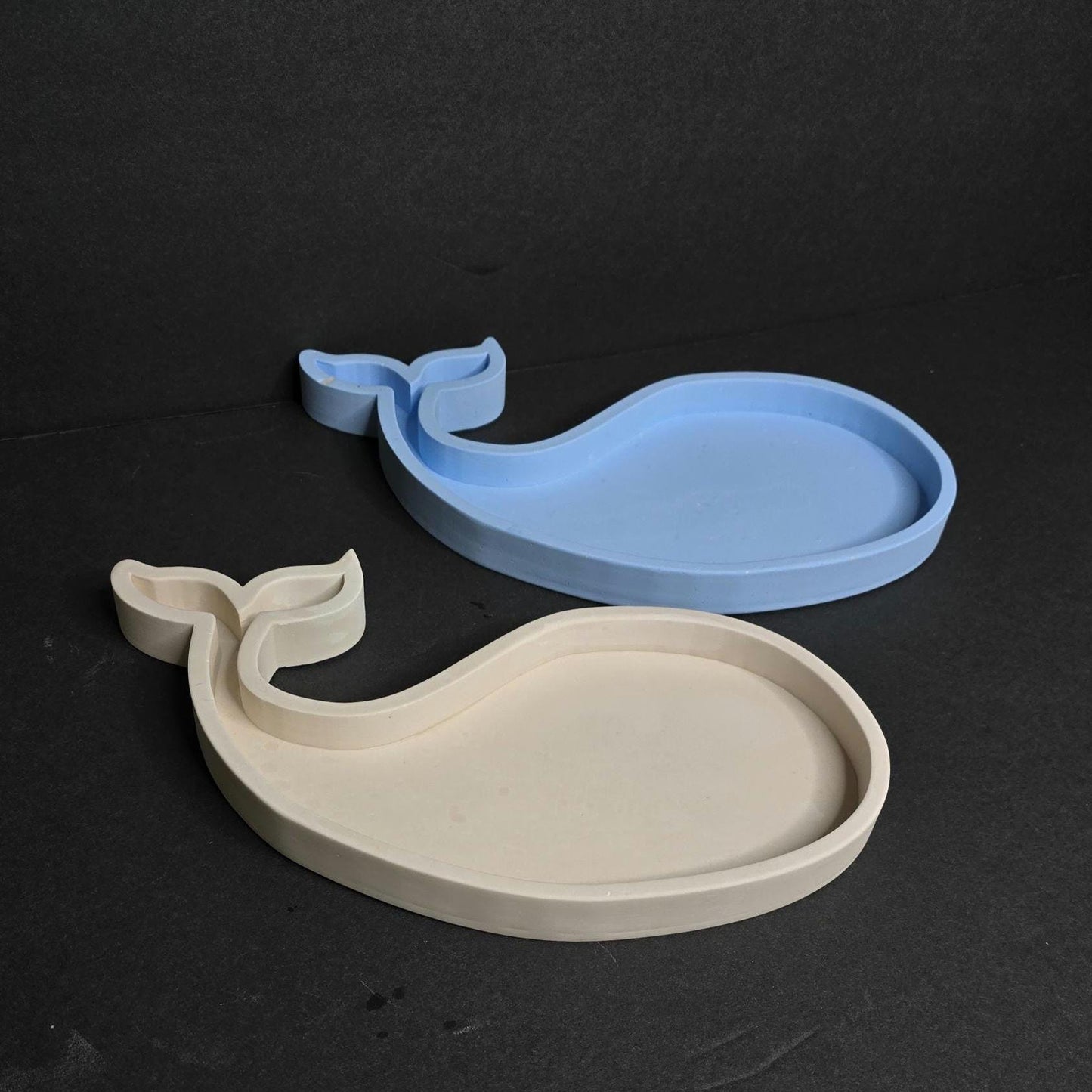 Whale Tray Silicone Mold - Resin Art, Coaster Mold (10x7 inch)