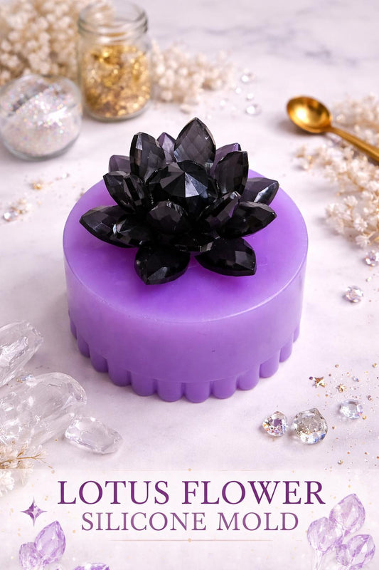 3 inch Crystal Flower Silicone Mold for Resin Art