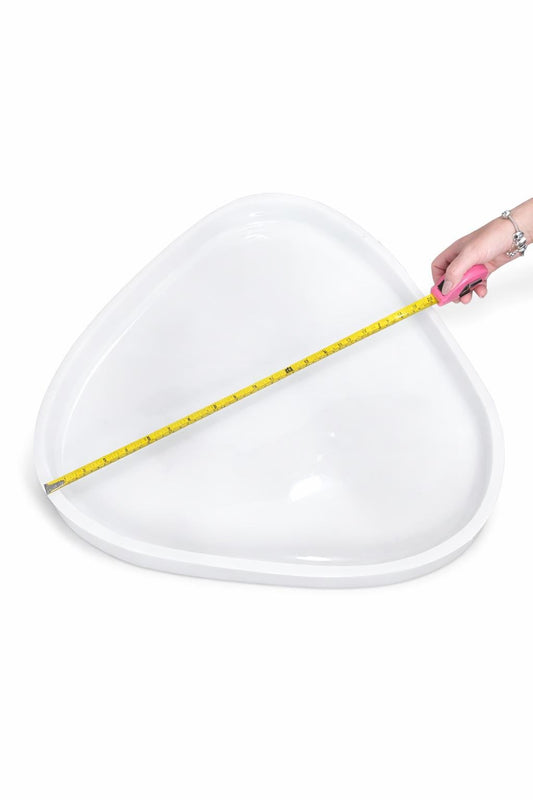 Silicone Table Mold – Organic Triangle Shape