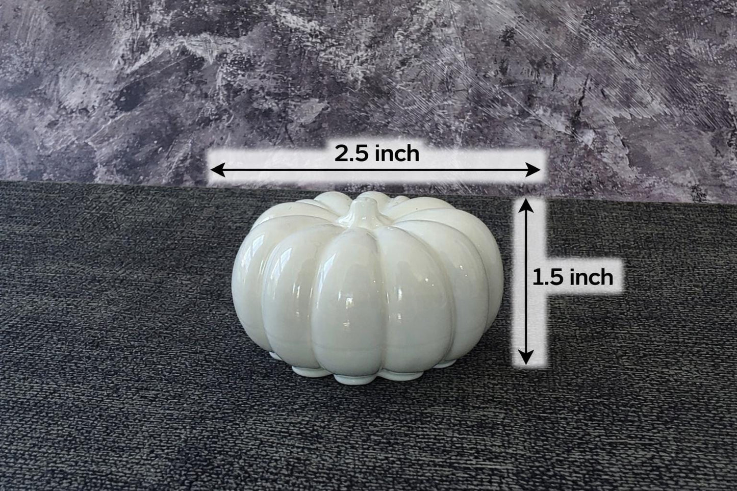 Pumpkin Silicone Mold – 2.5” x 1.5”