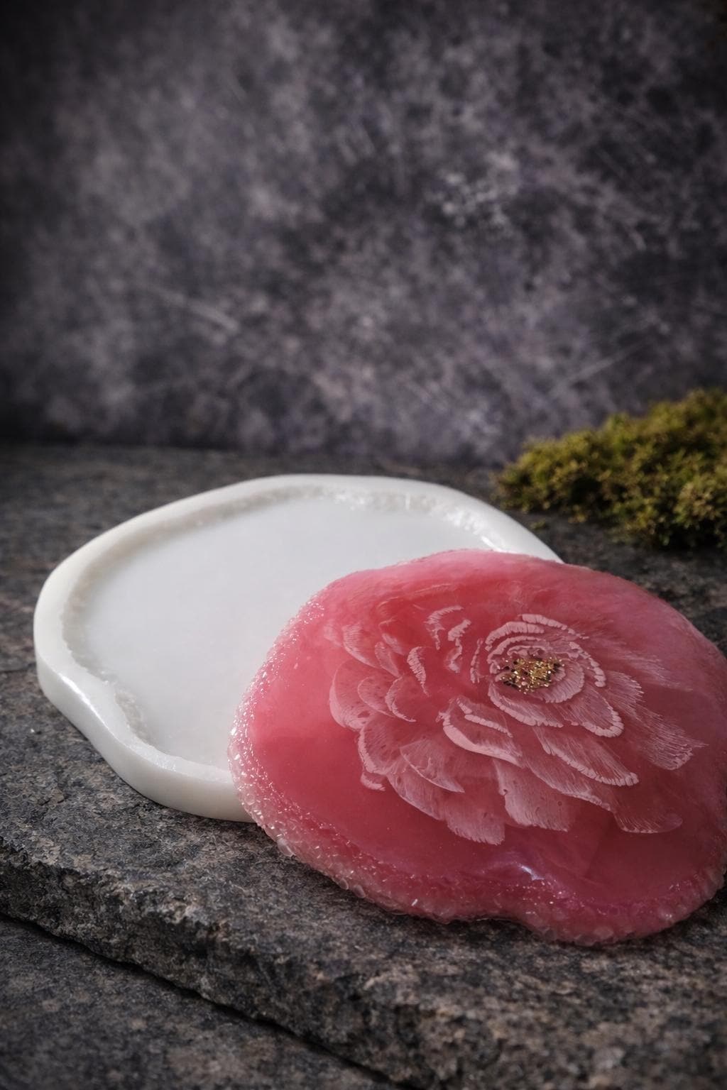 Crystal Edge Silicone Tray Mold - 13" Geode Druzy Mold