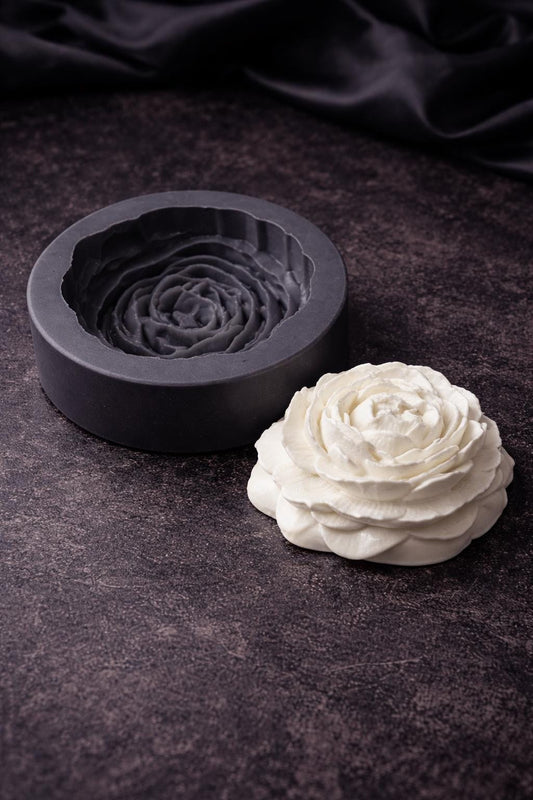 Peony Silicone Mold – Flower Mold for Resin, Candle & Soap